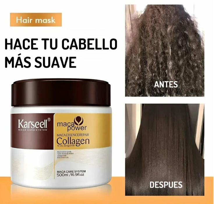 Karseell ORIGINAL Tratamiento capilar con colágeno reparación profunda 500ml